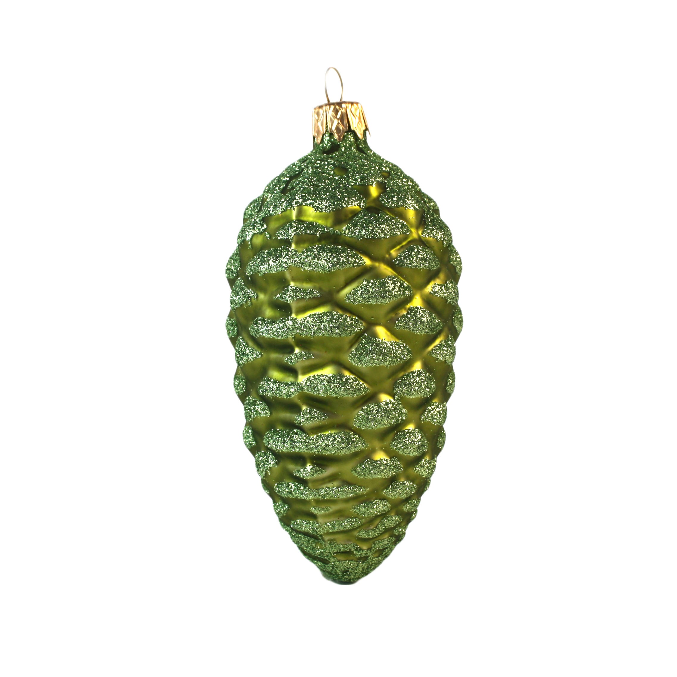 Green cone-shaped cone
