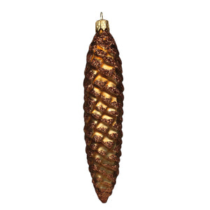 Brown oblong cone
