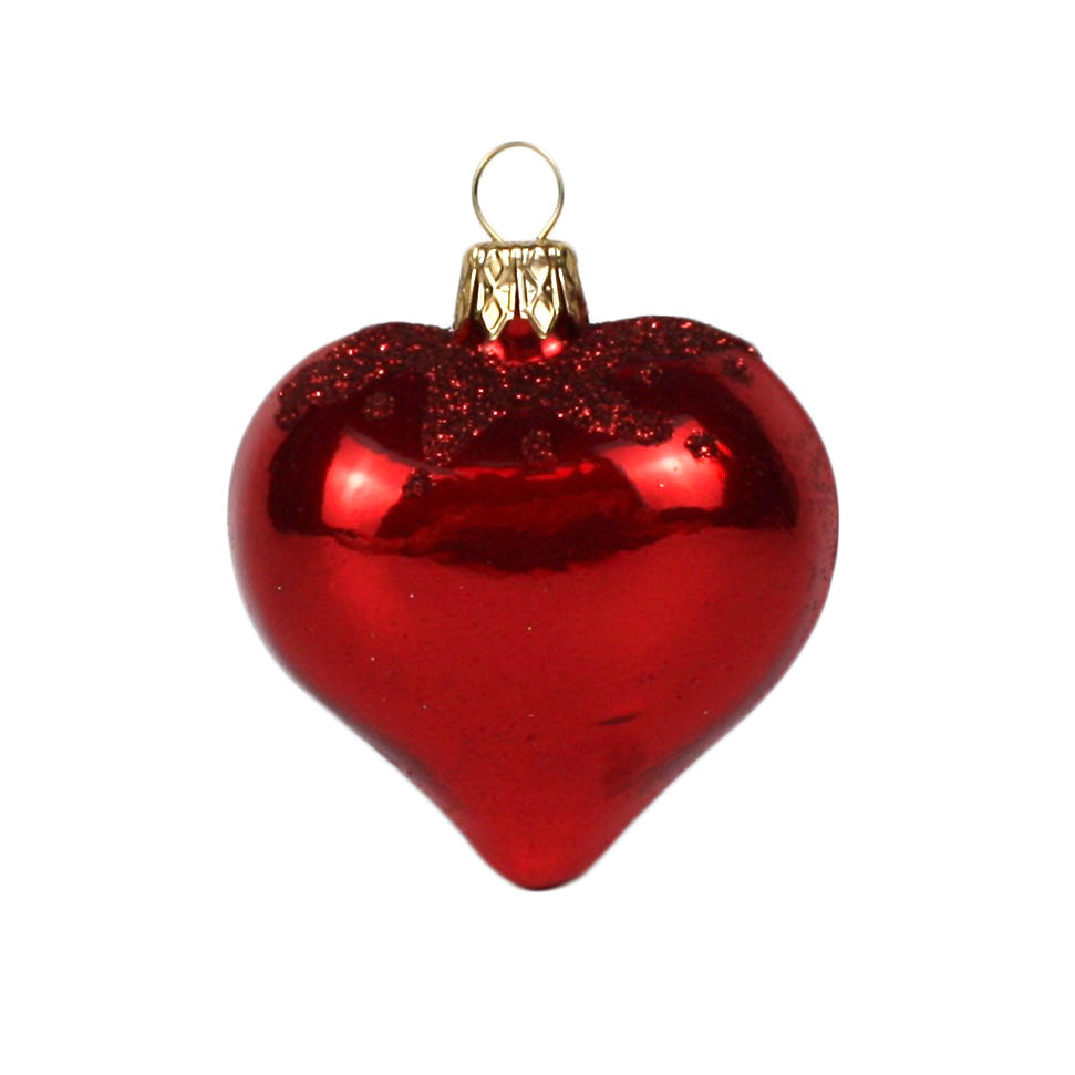 Set of 3 Hearts M Red