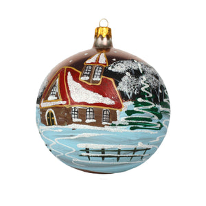 Set 4pcs x 12cm Gold, Painted